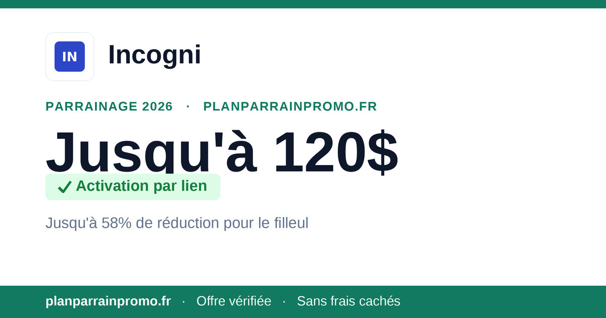 Incogni Referral 2026 - up to $120 and 58% off